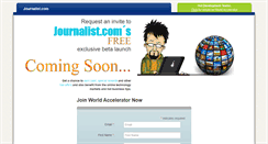 Desktop Screenshot of journalist.com