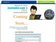 Tablet Screenshot of journalist.com